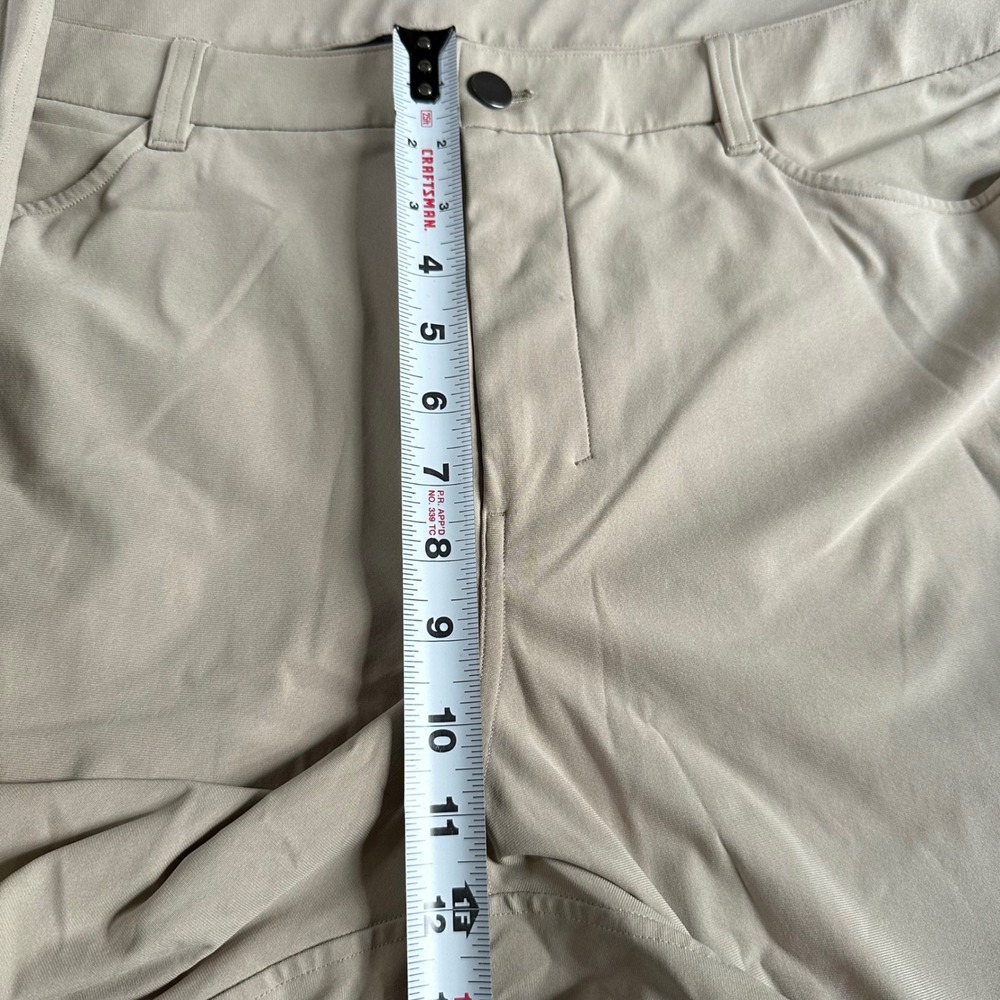 Lululemon ABC Pant Mens 40 Tan Good Warpstreme Classic Fit 5-Pocket LM5A01S - Picture 3 of 7